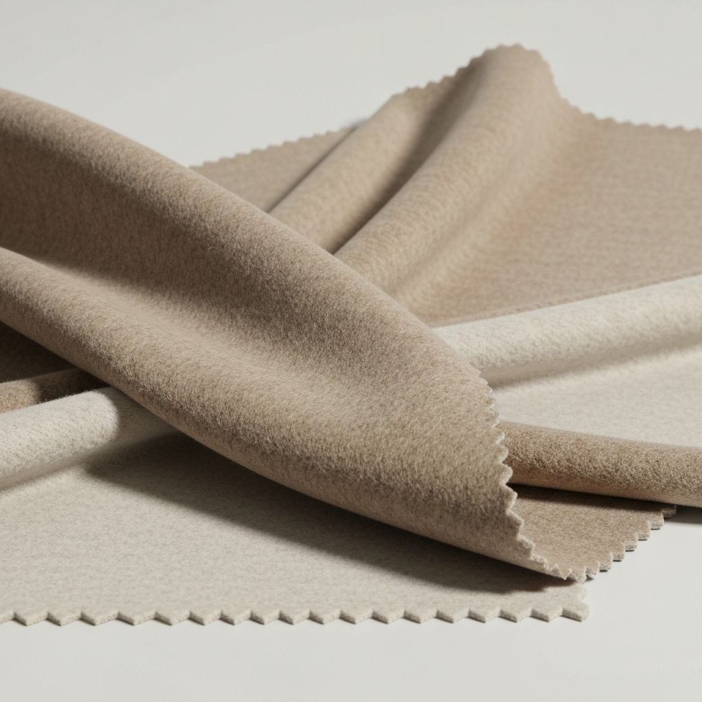Double face wool fabric development